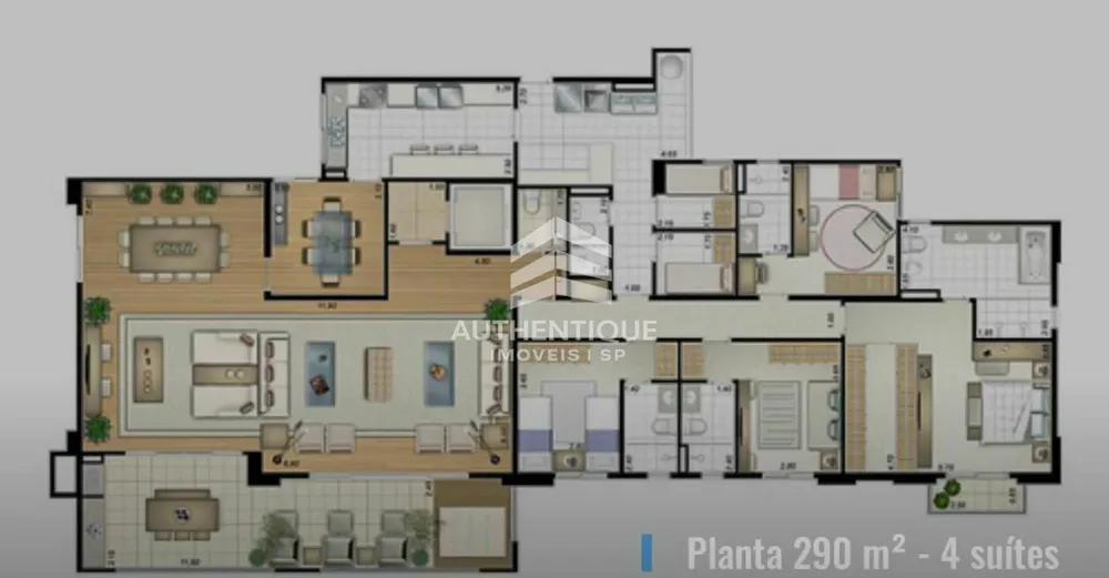 Apartamento, 4 quartos, 293 m² - Foto 16