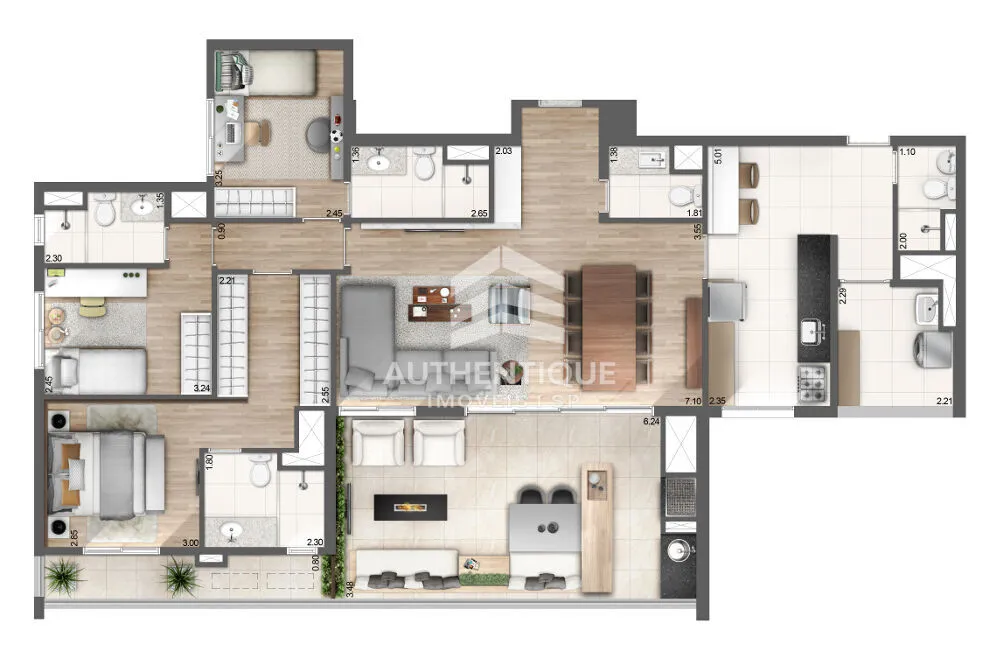 Apartamento, 4 quartos, 149 m² - Foto 14