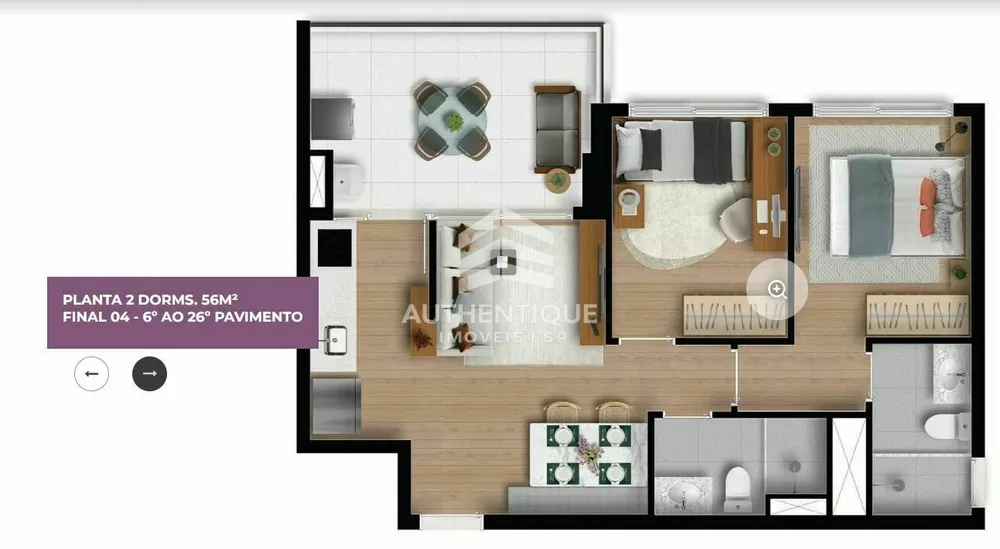 Apartamento, 1 quarto, 28 m² - Foto 20
