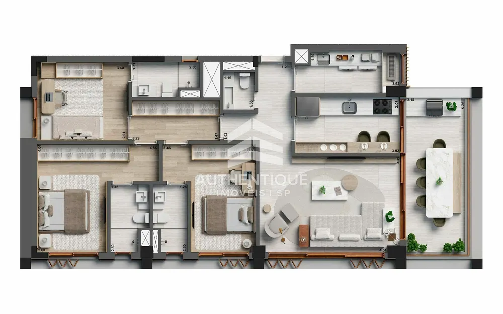Apartamento, 3 quartos, 91 m² - Foto 11