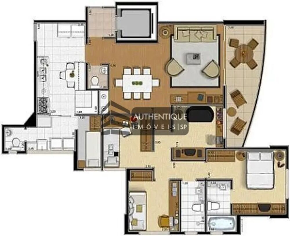 Apartamento, 4 quartos, 113 m² - Foto 3