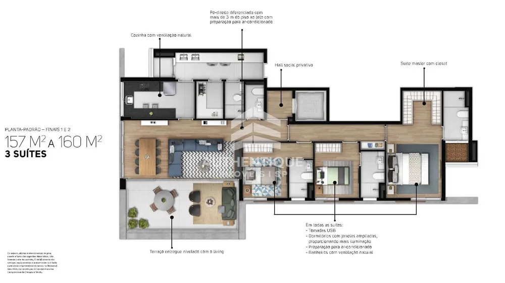 Apartamento, 3 quartos, 160 m² - Foto 18