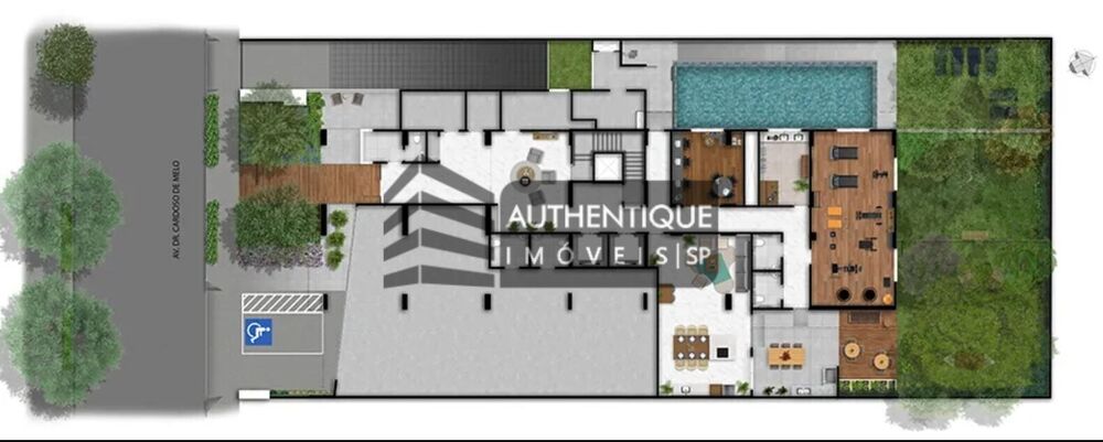 Apartamento à venda com 1 quarto, 29m² - Foto 8