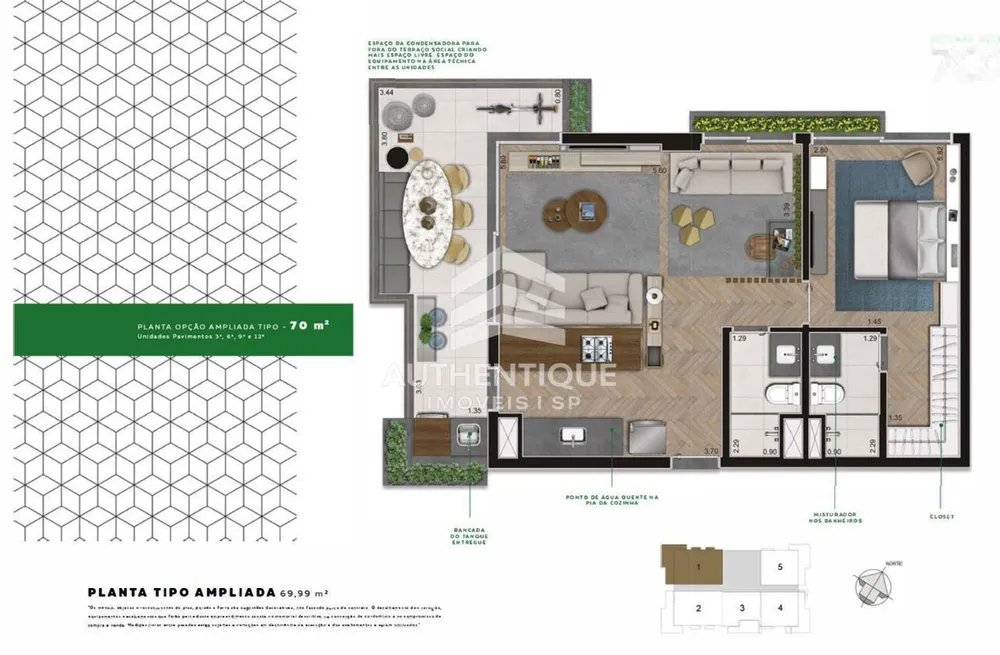 Apartamento, 2 quartos, 116 m² - Foto 14