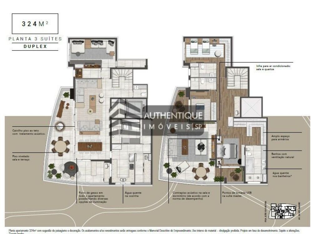 Cobertura, 3 quartos, 324 m² - Foto 1