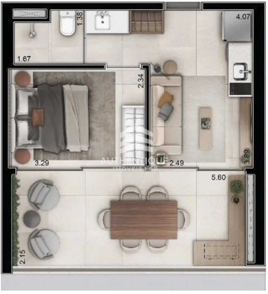 Cobertura, 2 quartos, 120 m² - Foto 5