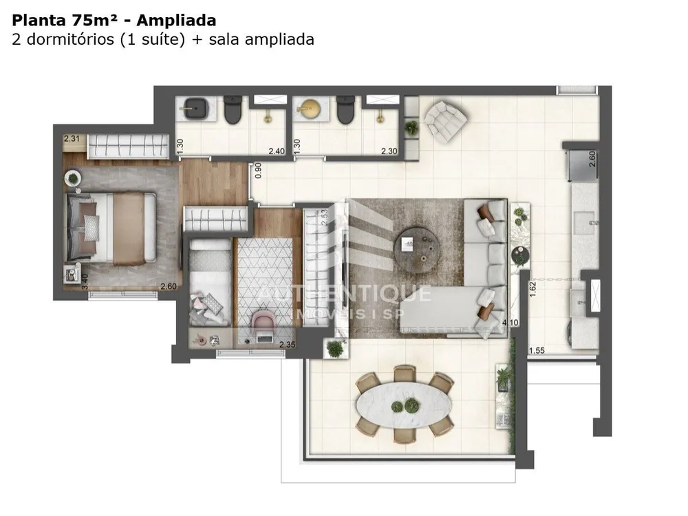 Cobertura, 3 quartos, 313 m² - Foto 3