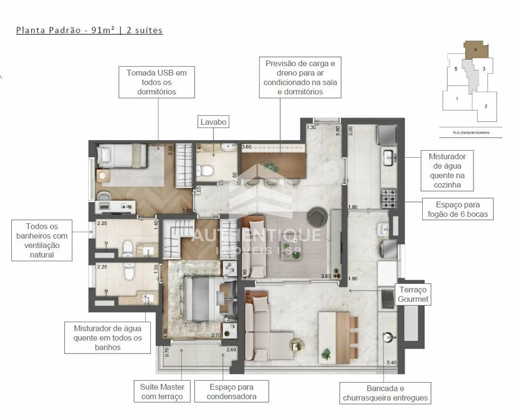 Apartamento, 3 quartos, 110 m² - Foto 17
