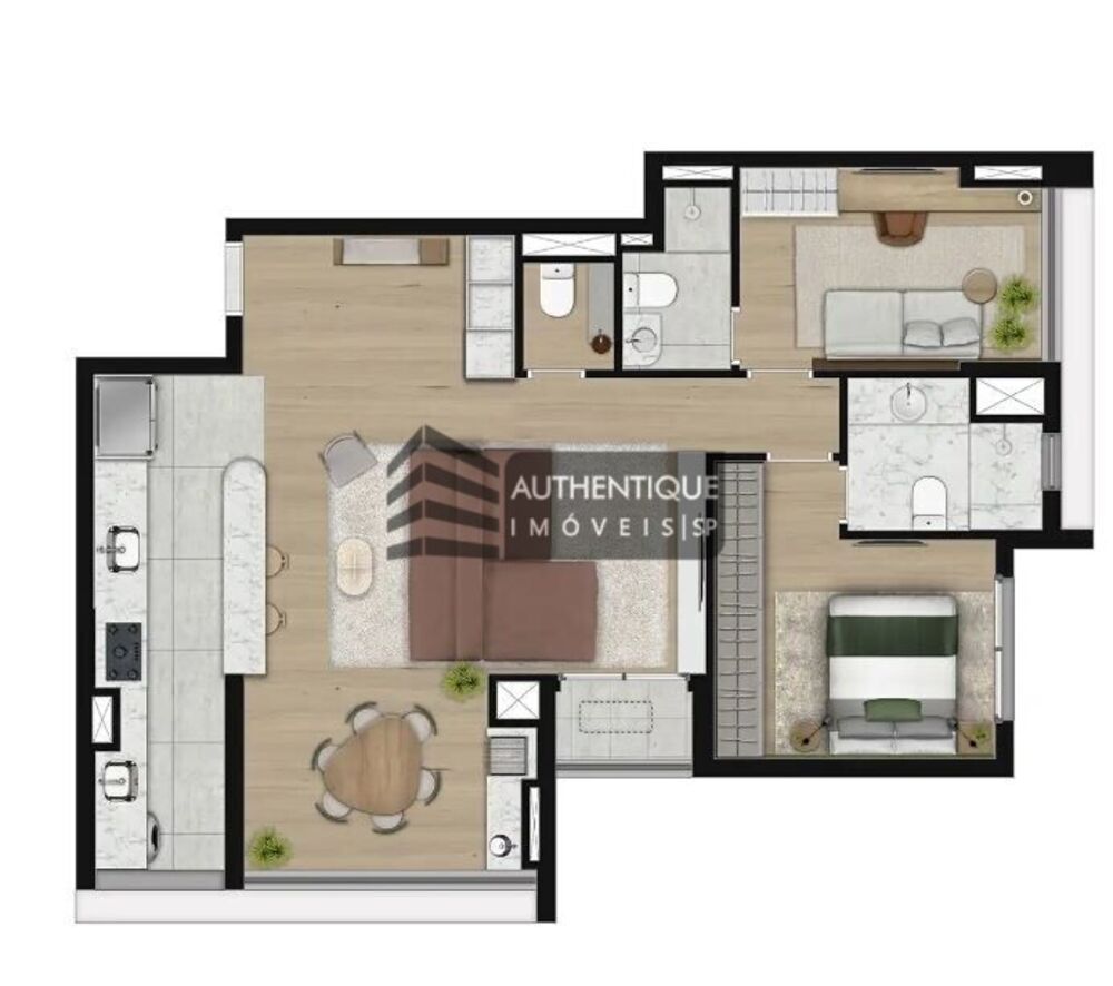 Apartamento, 2 quartos, 67 m² - Foto 11