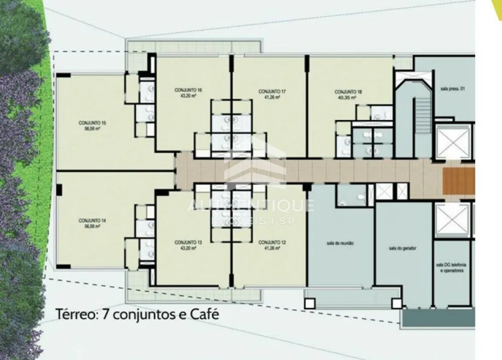 Sala-Conjunto, 42 m² - Foto 19