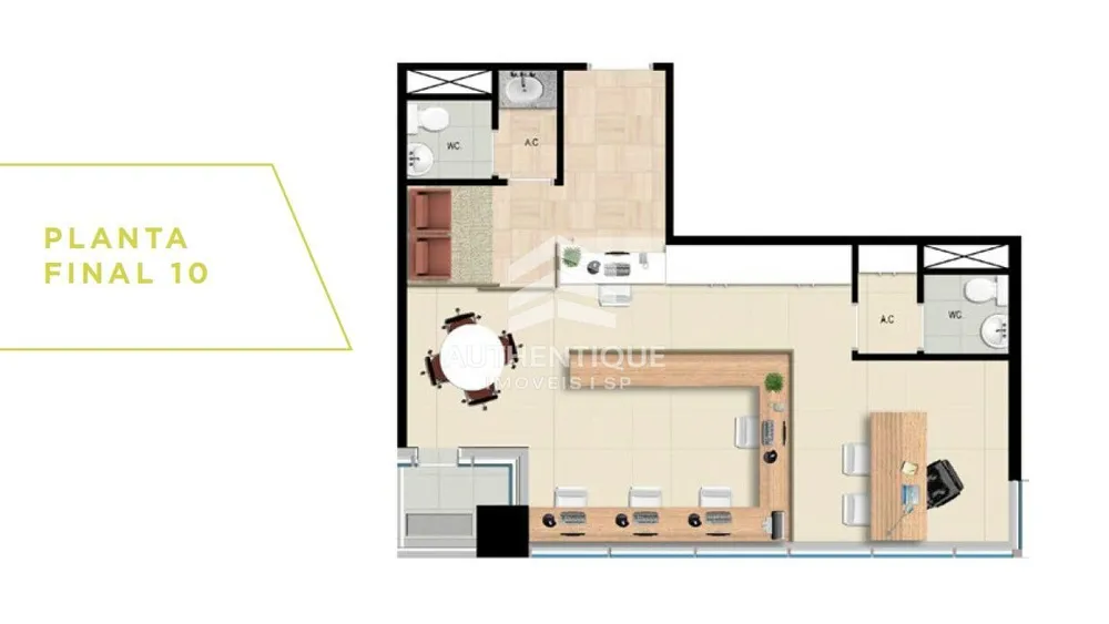 Sala-Conjunto, 42 m² - Foto 22