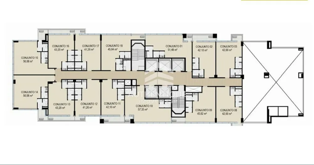 Sala-Conjunto, 42 m² - Foto 24