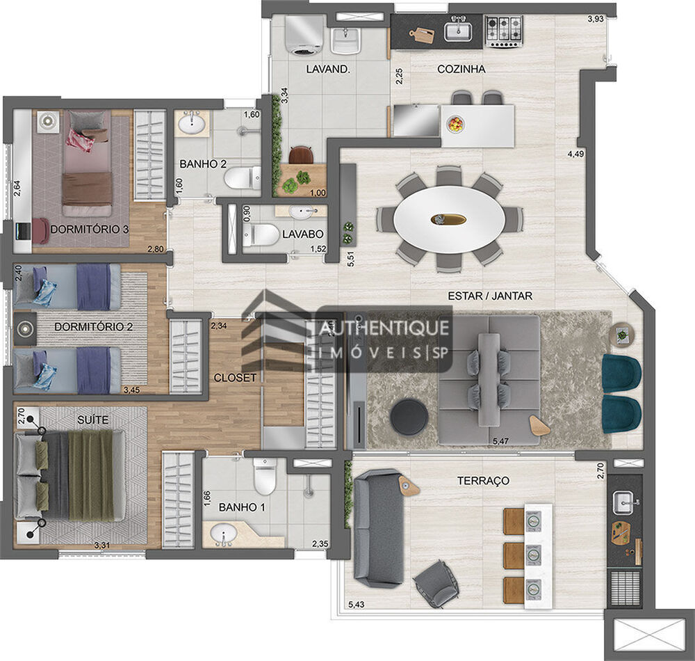 Apartamento, 4 quartos, 112 m² - Foto 11