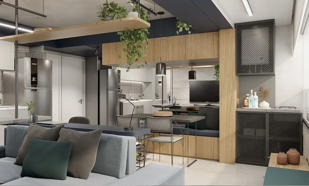 Apartamento, 1 quarto, 33 m² - Foto 4