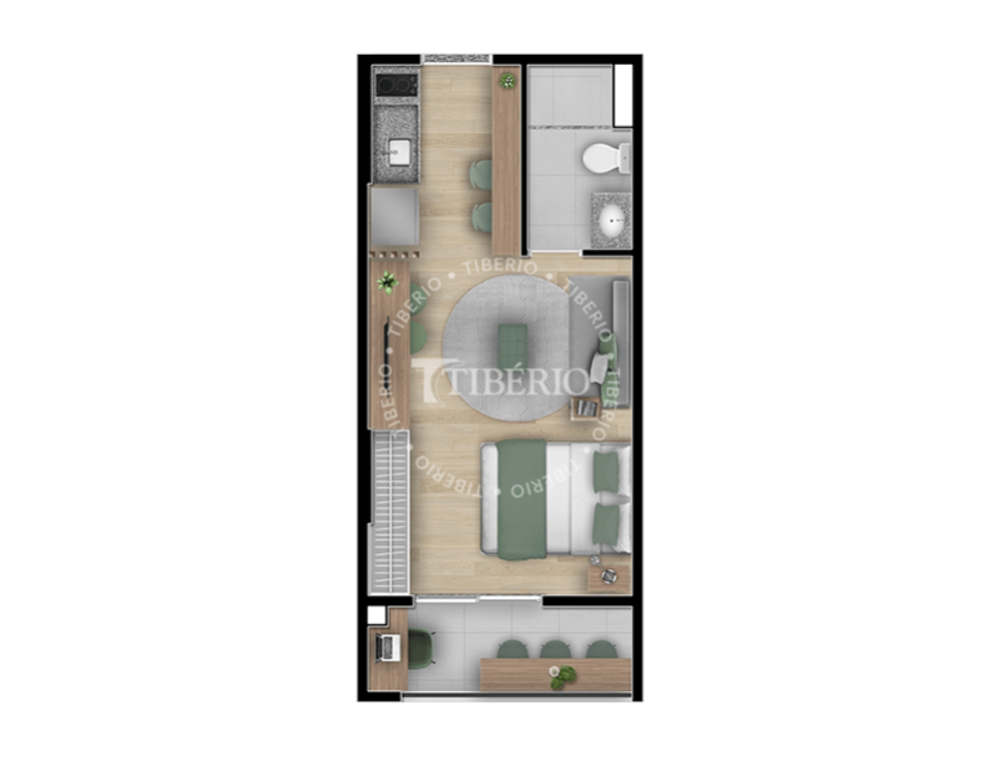 Apartamento, 1 quarto, 32 m² - Foto 36