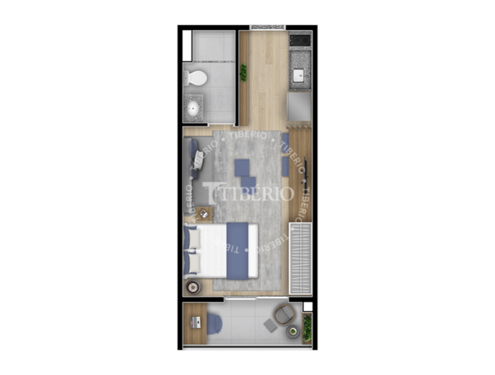 Apartamento, 1 quarto, 32 m² - Foto 29