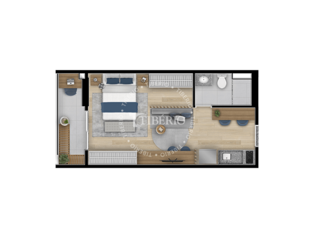Apartamento, 1 quarto, 32 m² - Foto 13