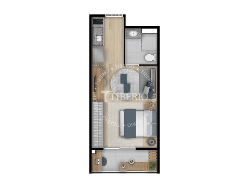 Apartamento, 1 quarto, 32 m² - Foto 38