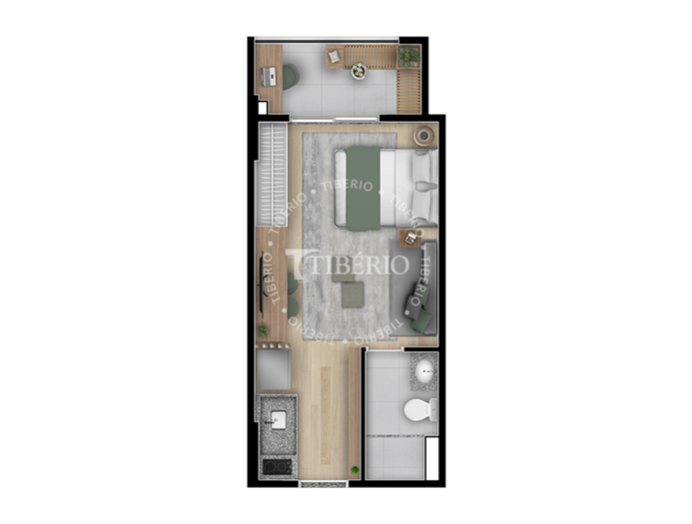 Apartamento, 1 quarto, 32 m² - Foto 25