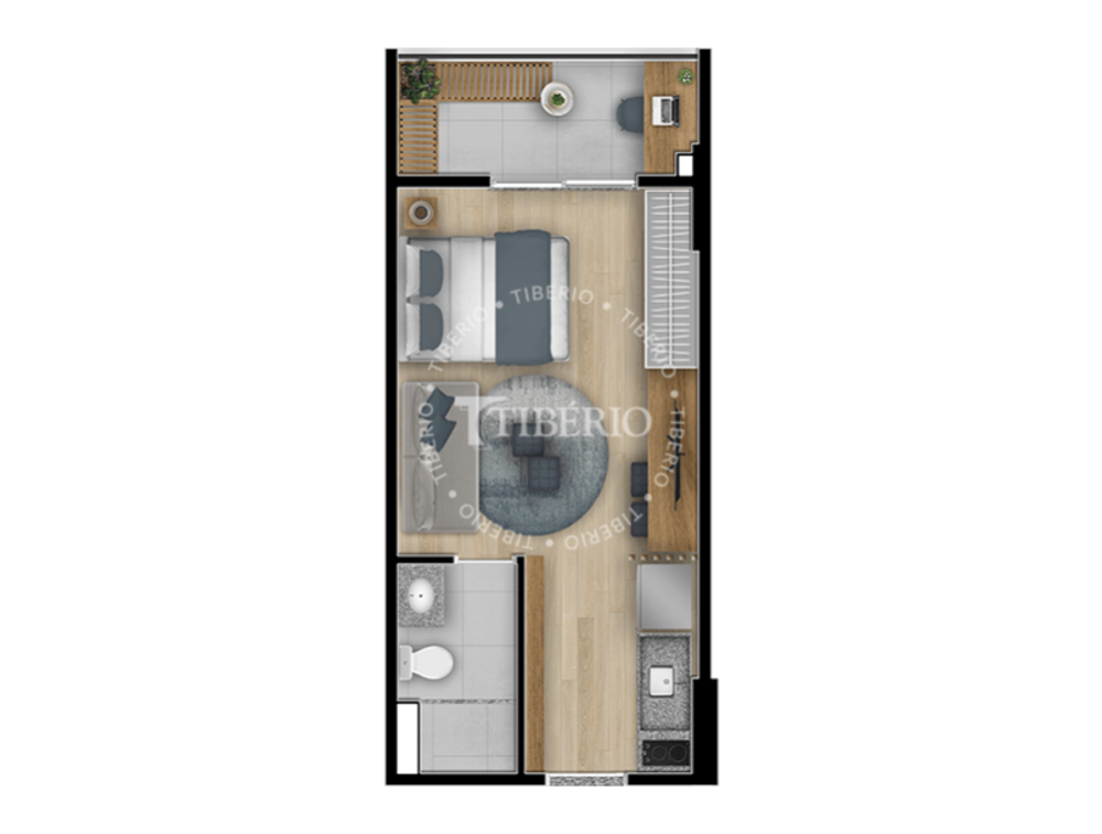 Apartamento, 1 quarto, 32 m² - Foto 26