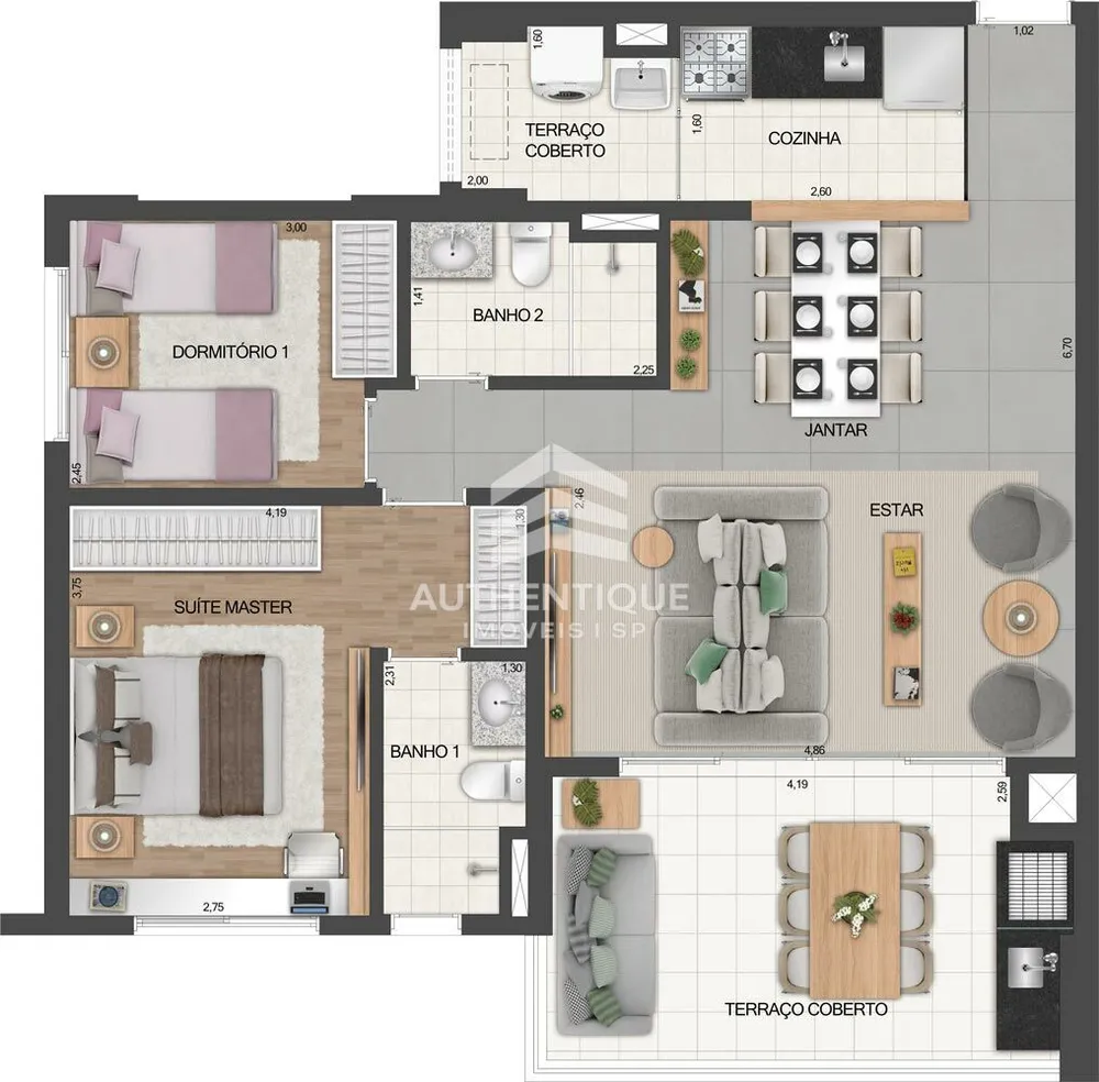 Apartamento, 3 quartos, 81 m² - Foto 16