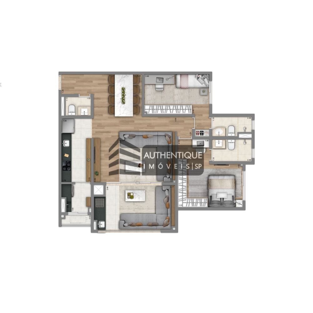 Apartamento, 2 quartos, 73 m² - Foto 42