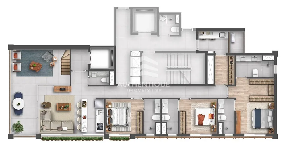 Cobertura, 3 quartos, 188 m² - Foto 9