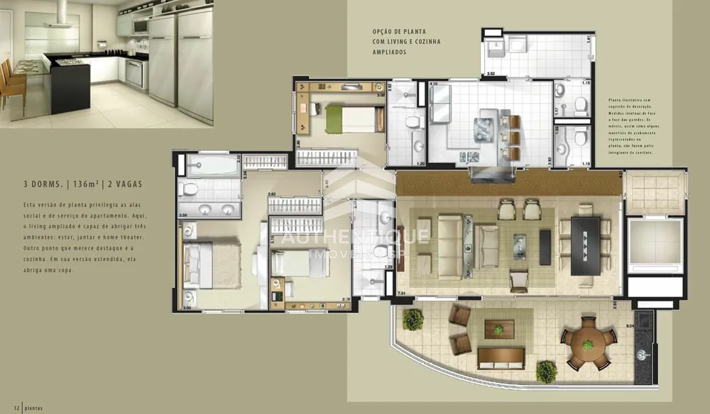 Apartamento, 3 quartos, 135 m² - Foto 12