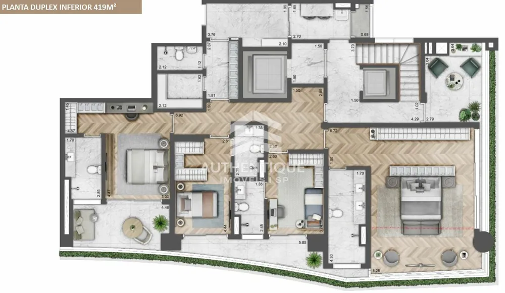 Apartamento, 3 quartos, 150 m² - Foto 4