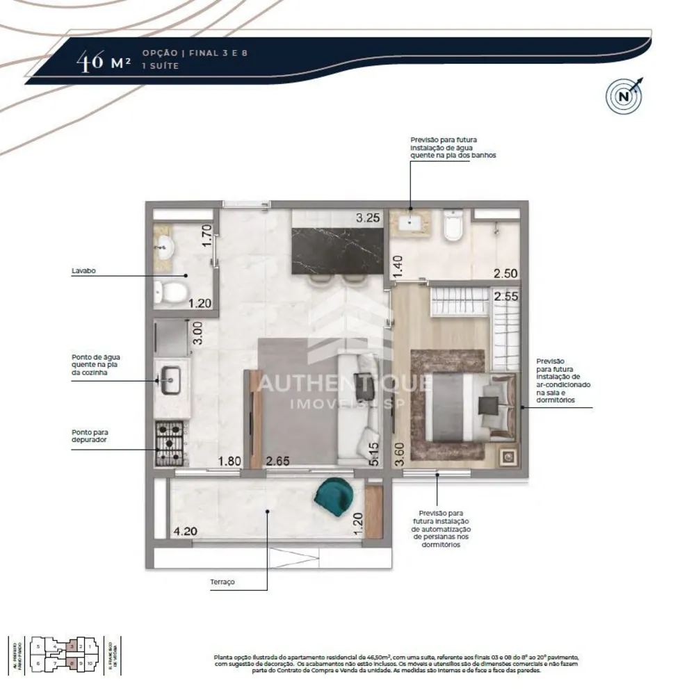 Apartamento, 2 quartos, 76 m² - Foto 11
