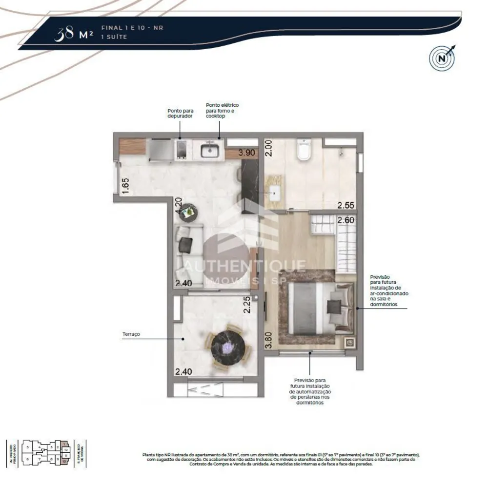 Apartamento, 2 quartos, 76 m² - Foto 10