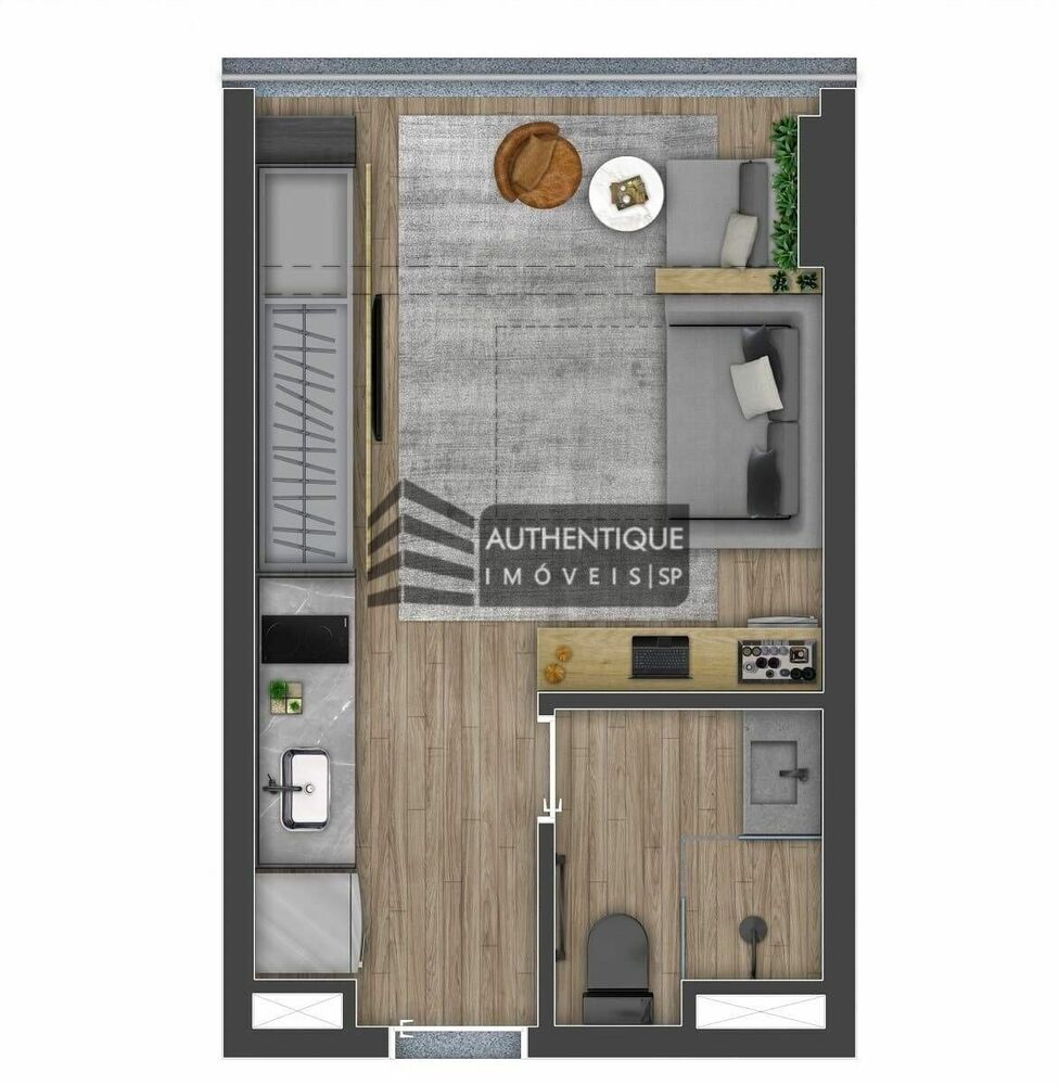 Apartamento, 1 quarto, 30 m² - Foto 7