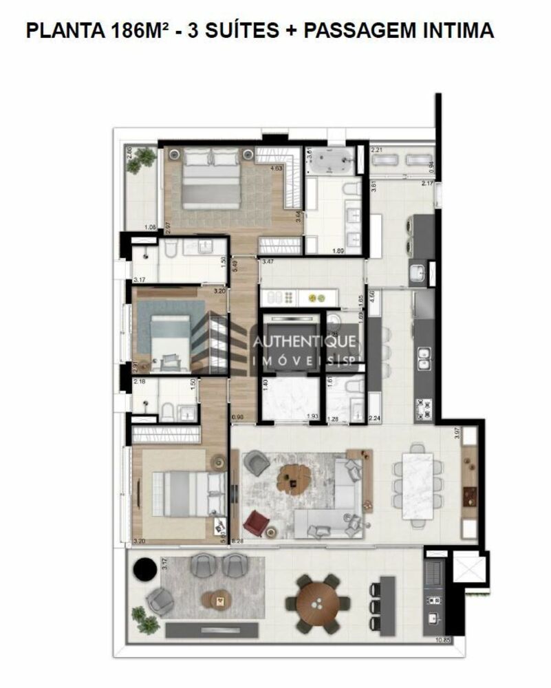 Apartamento, 4 quartos, 227 m² - Foto 24