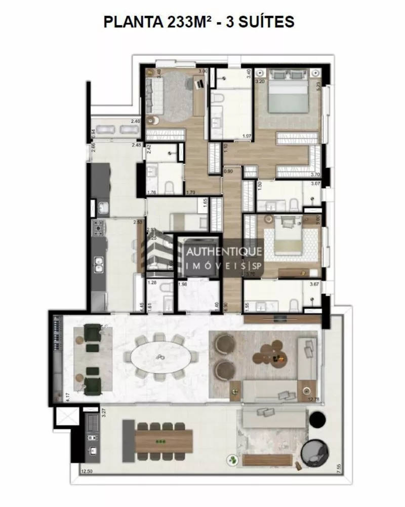 Apartamento, 4 quartos, 227 m² - Foto 11