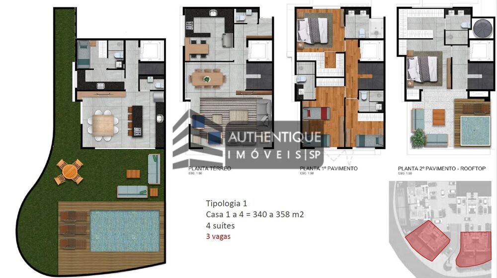 Casa de Condomínio, 4 quartos - Foto 14