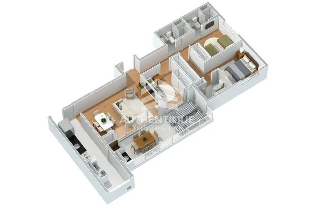 Apartamento, 2 quartos, 100 m² - Foto 12