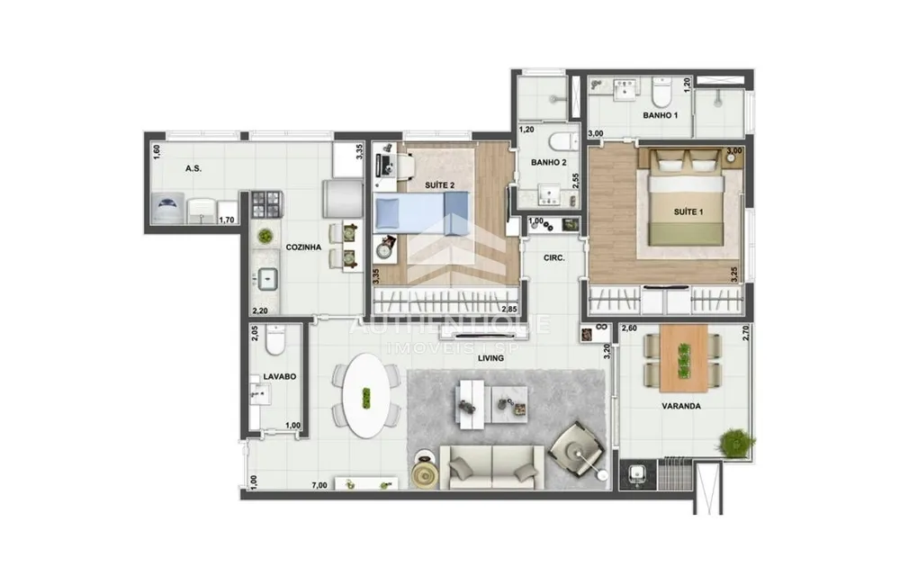 Apartamento, 2 quartos, 78 m² - Foto 38