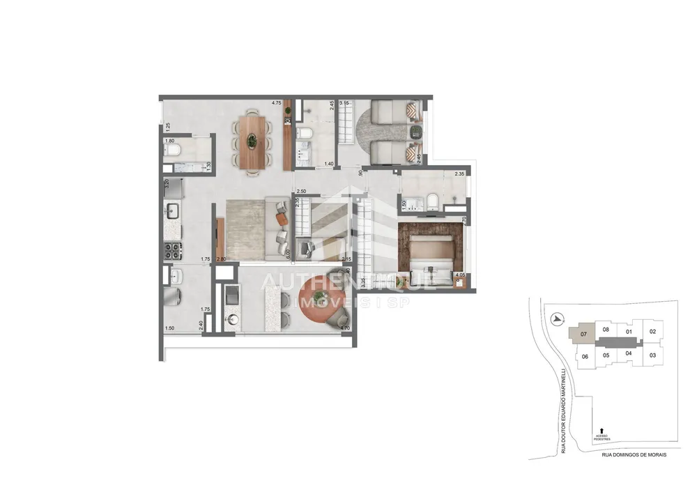 Apartamento, 2 quartos, 78 m² - Foto 17