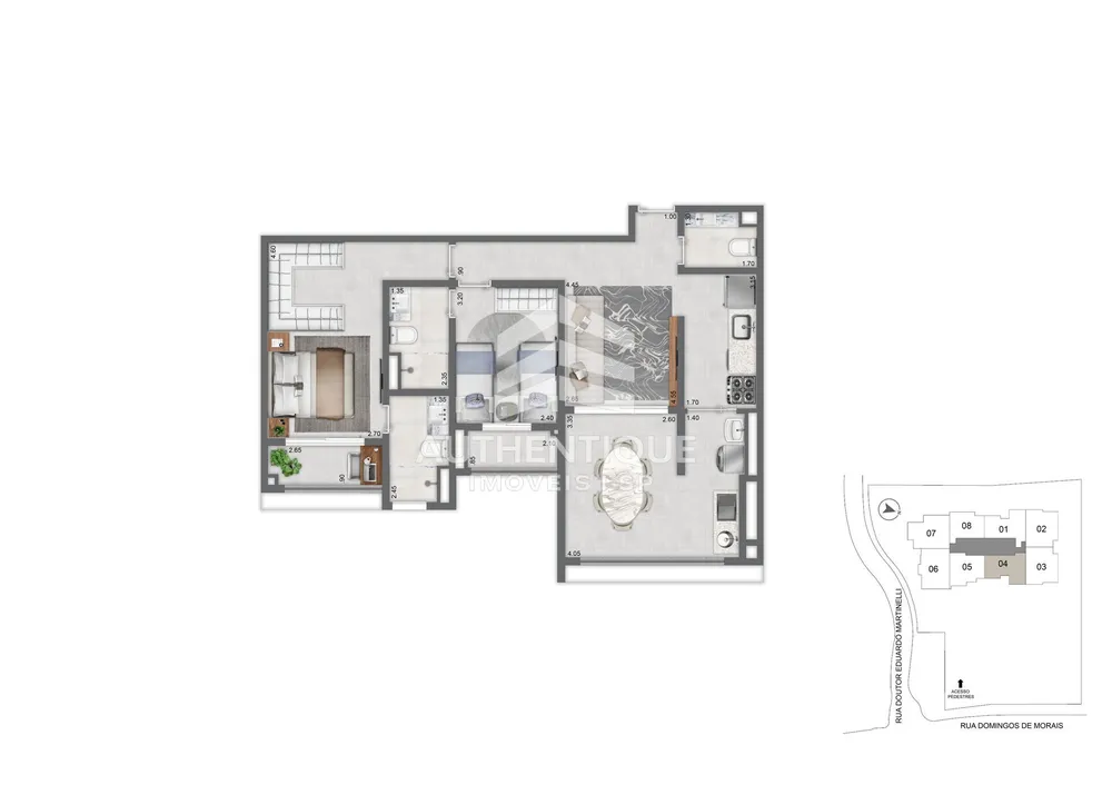 Apartamento, 2 quartos, 78 m² - Foto 13