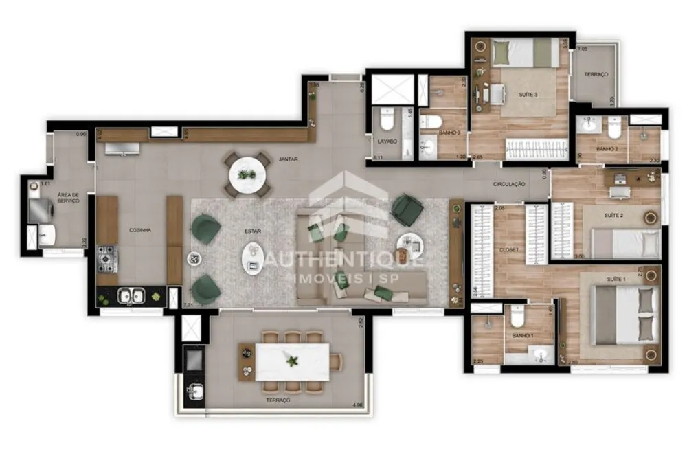 Apartamento, 3 quartos, 86 m² - Foto 8