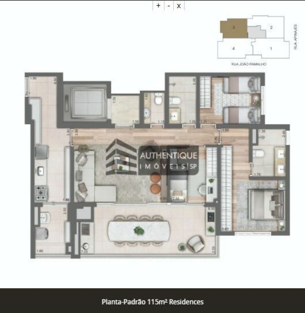 Apartamento, 3 quartos, 115 m² - Foto 27