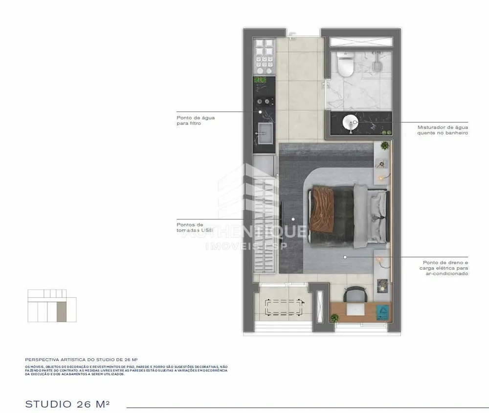 Apartamento, 1 quarto, 31 m² - Foto 28
