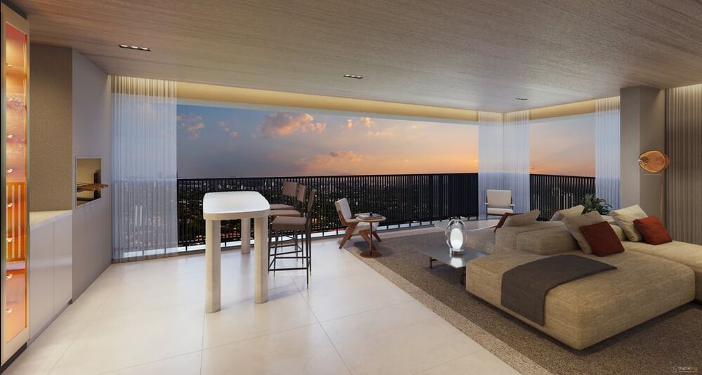 Apartamento à venda com 3 quartos, 137m² - Foto 2