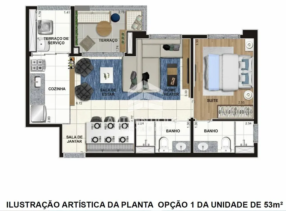 Apartamento, 2 quartos, 78 m² - Foto 13
