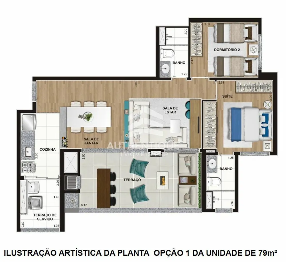 Apartamento, 2 quartos, 78 m² - Foto 14