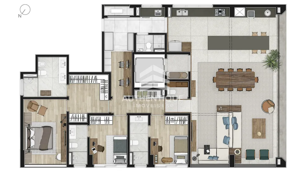 Apartamento, 2 quartos, 137 m² - Foto 16