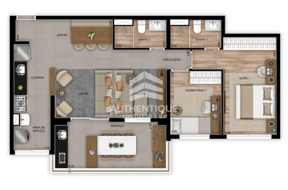 Apartamento, 4 quartos, 132 m² - Foto 14