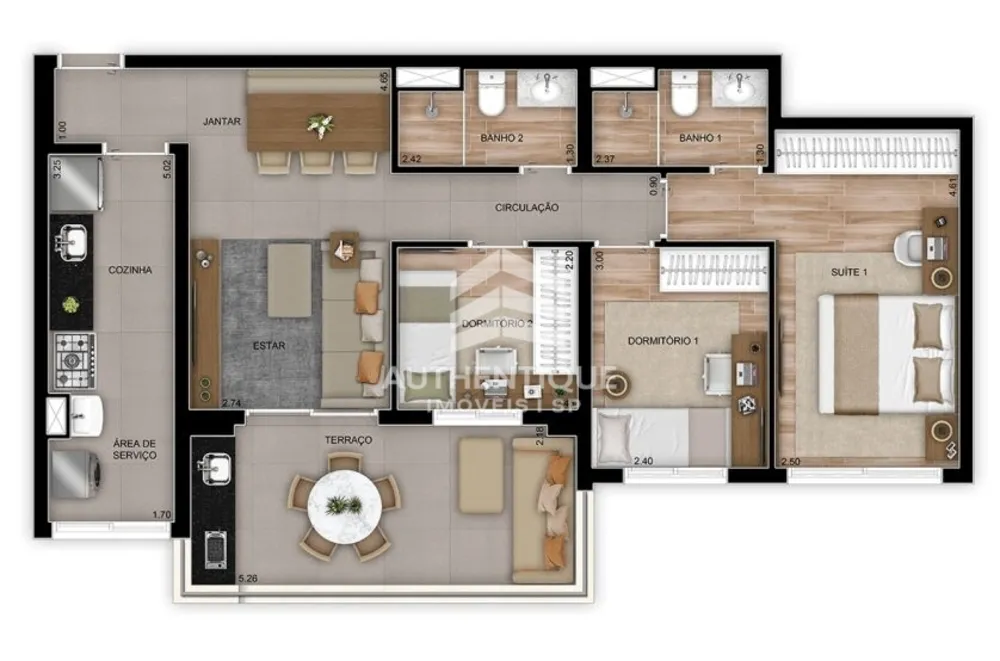 Apartamento, 4 quartos, 132 m² - Foto 15