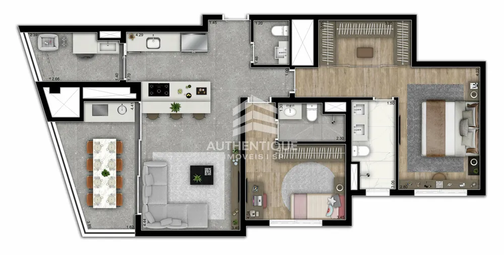 Apartamento, 2 quartos, 79 m² - Foto 9