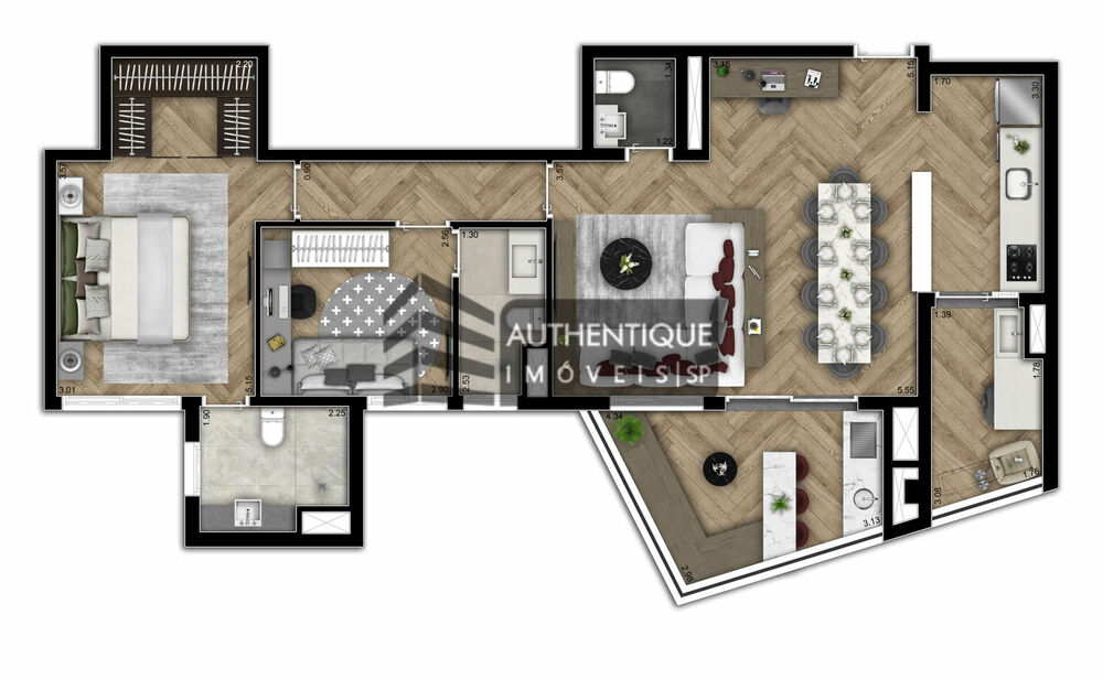 Apartamento, 2 quartos, 79 m² - Foto 4